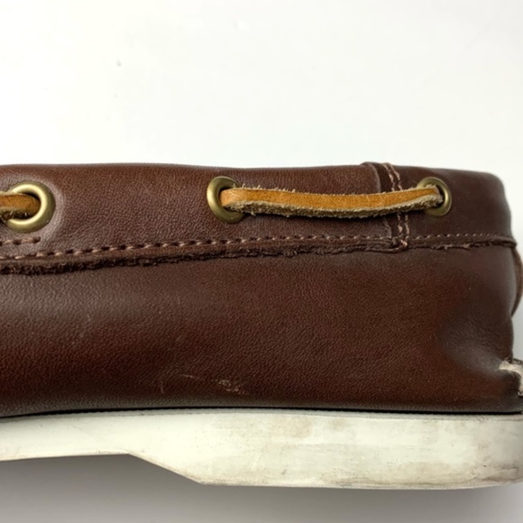 Timberland men's brown "boat shoes", size 10.5M - Picture 6 of 11